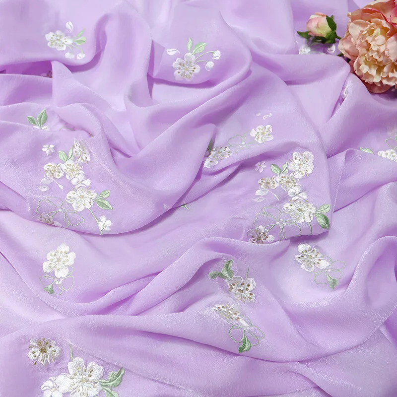 1m Flower Pear Blossoms Cloth  - огляд і ціна Sewing Batik Fabric