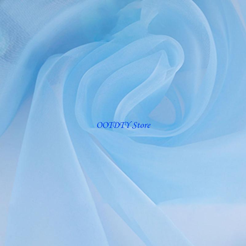 367A Soft Sheer Organza Fabric - огляд і ціна Sewing Batik Fabric