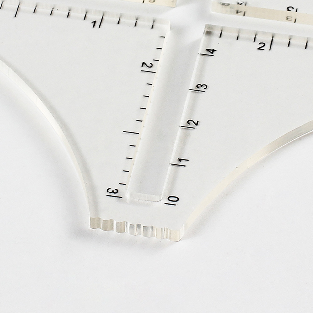 Transparent Knitting Density R - огляд і ціна Sewing Gauge Ruler