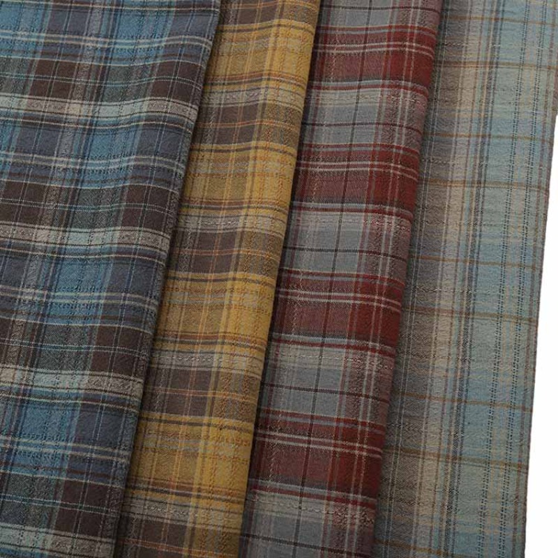 1 Meter Vintage Jacquard Plaid - огляд і ціна Vintage Sewing Textile
