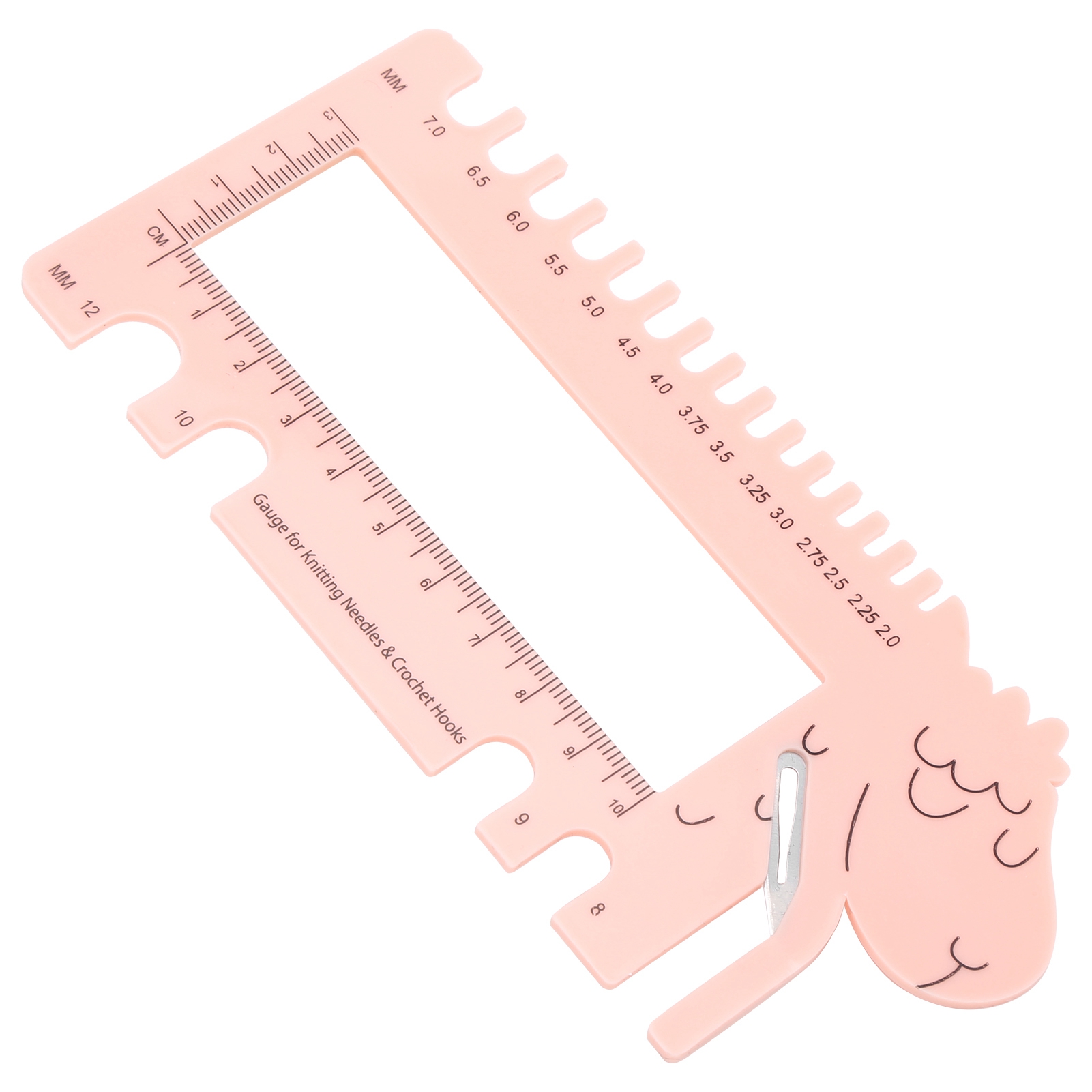 Ruler Plastic Sheep Shape Croc - огляд і ціна Sewing Gauge Ruler